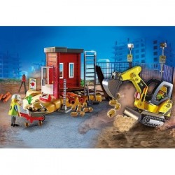 Playmobil Mini Excavator with Building Section