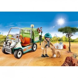 Playmobil Zoo-Tierarzt mit Fahrzeug