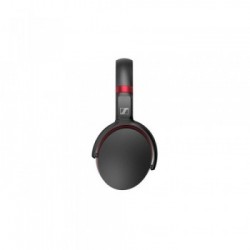 Sennheiser HD 458BT Cuffia Padiglione auricolare Connettore 3.5 mm USB tipo-C Bluetooth Nero, Rosso