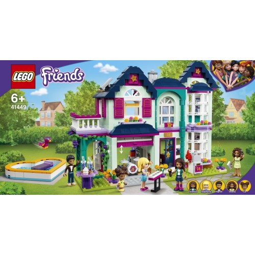 LEGO Friends La villetta familiare di Andrea -...