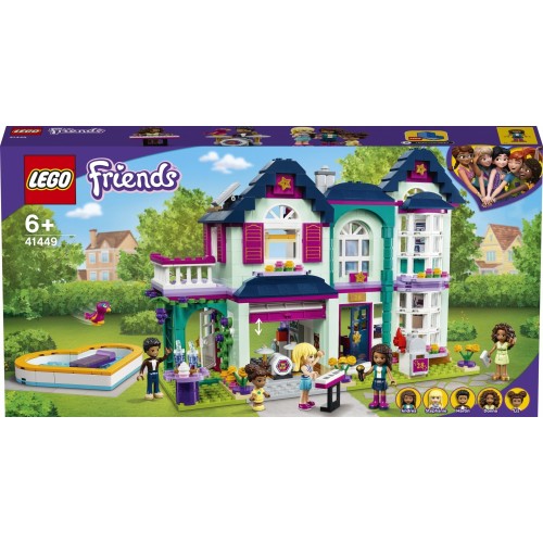 LEGO Friends La villetta familiare di Andrea -...