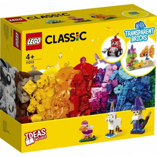 LEGO Classic Mattoncini trasparenti creativi -...