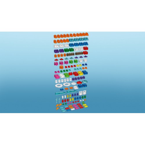 LEGO Classic Mattoncini trasparenti creativi -...