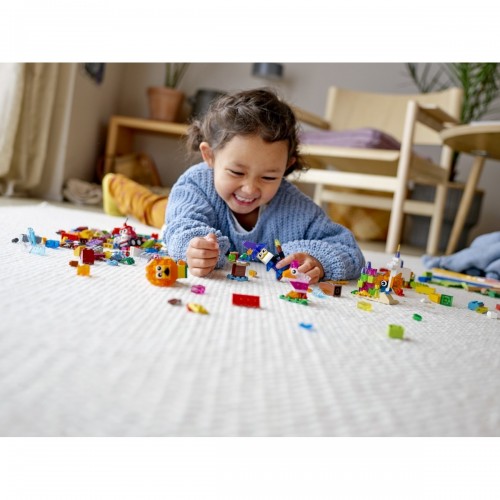 LEGO Classic Mattoncini trasparenti creativi -...