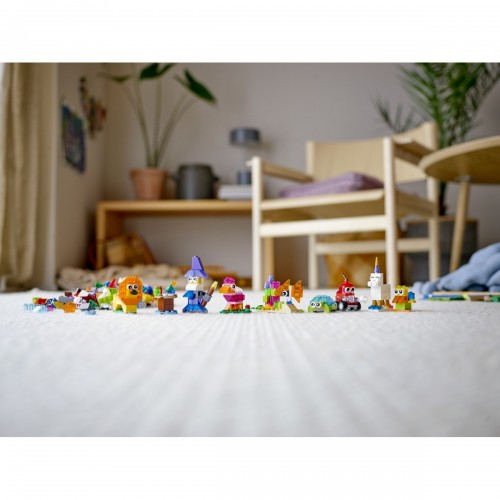 LEGO Classic Mattoncini trasparenti creativi -...