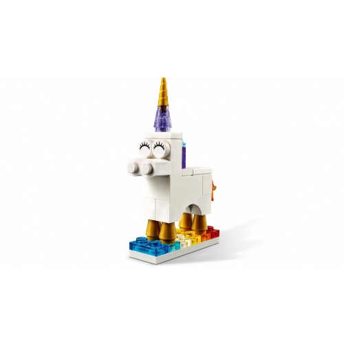 LEGO Classic Mattoncini trasparenti creativi -...