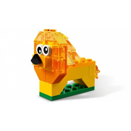 LEGO Classic Mattoncini trasparenti creativi -...