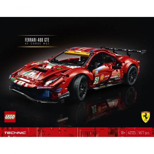 Lego Technic 42125 - Ferrari 488 GTE "AF Corse 51"