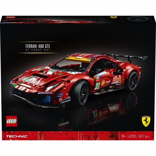 Lego Technic 42125 - Ferrari 488 GTE "AF Corse 51"