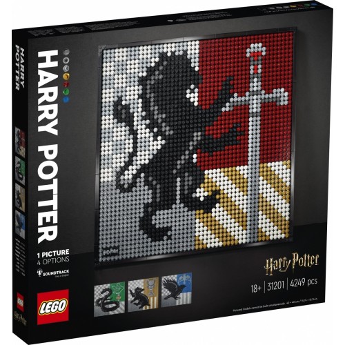 Lego Art 31201 - Harry Potter™ Hogwarts™ Crests