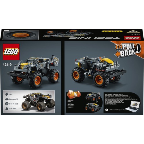 Lego Technic 42119 - Monster Jam Max-D