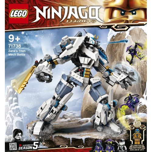 Lego Ninjago 71738 - Mech Titano da Battaglia...