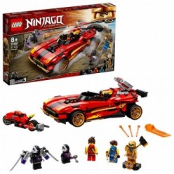 Lego Ninjago 71737 - Super-bolide Ninja X-1