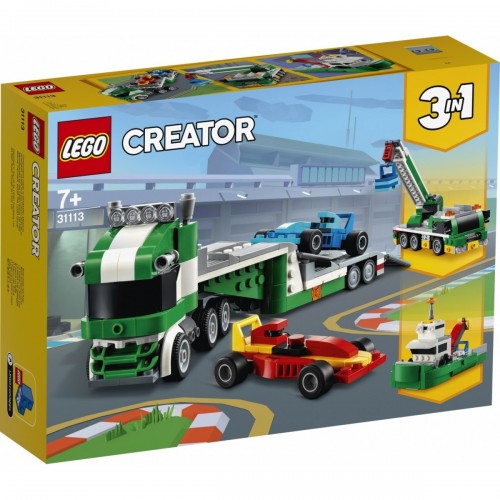 LEGO Creator Trasportatore di auto da corsa -...