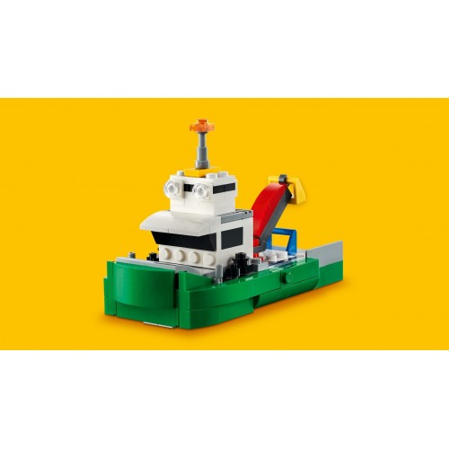 LEGO Creator Trasportatore di auto da corsa -...