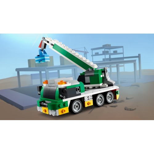 LEGO Creator Trasportatore di auto da corsa -...