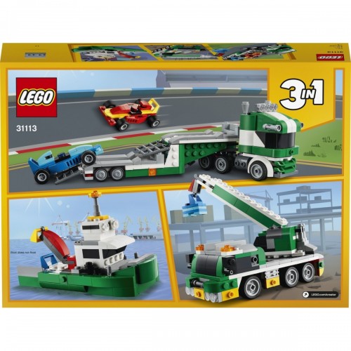 LEGO Creator Trasportatore di auto da corsa -...