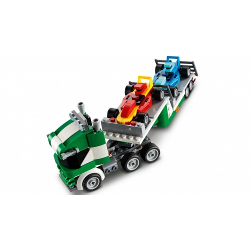LEGO Creator Trasportatore di auto da corsa -...