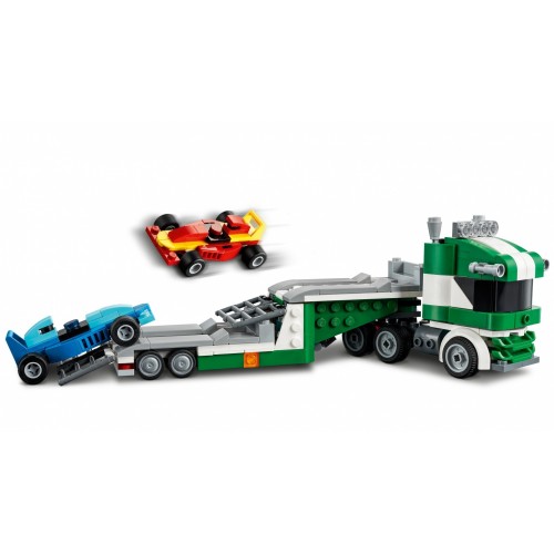 LEGO Creator Trasportatore di auto da corsa -...