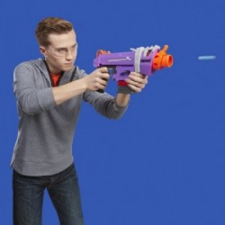 Hasbro Nerf Fortnite - SMG-E (Blaster motorizzato con clip di 6 dardi, include 6 dardi ufficiali Nerf Elite)