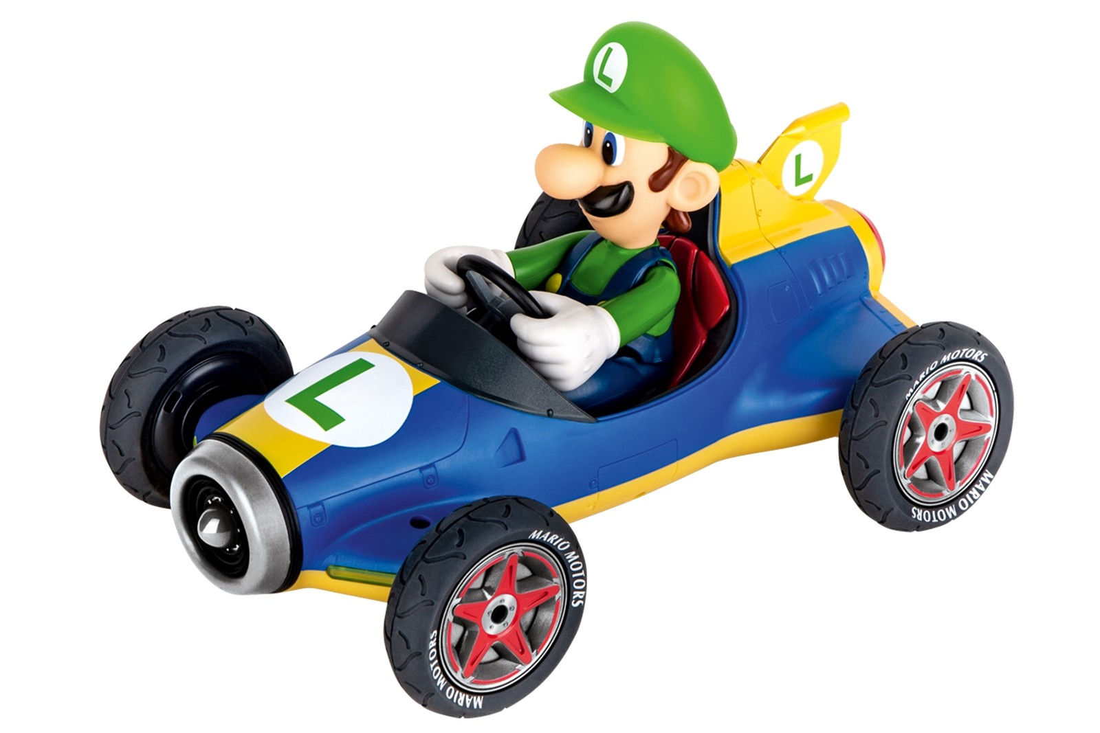 Carrera Mario Kart Mach 8 - Luigi Motore elettrico 1:18 Buggy