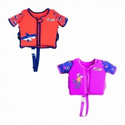 Bestway 32147 galleggiante da piscina e da spiaggia Blu, Arancione, Rosa, Bianco Immagine Gilet da nuoto