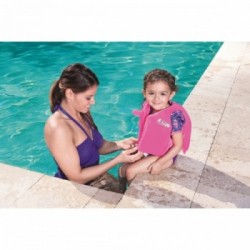 Bestway 32147 galleggiante da piscina e da spiaggia Blu, Arancione, Rosa, Bianco Immagine Gilet da nuoto