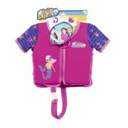 Bestway 32147 galleggiante da piscina e da spiaggia Blu, Arancione, Rosa, Bianco Immagine Gilet da nuoto