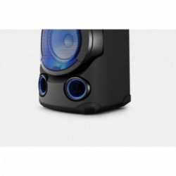 Sony MHC-V13 - Altoparlante Bluetooth All in One con JET BASS BOOSTER, Effetti Luminosi, Lettore CD, USB, Nero