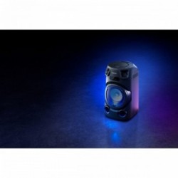 Sony MHC-V13 - Altoparlante Bluetooth All in One con JET BASS BOOSTER, Effetti Luminosi, Lettore CD, USB, Nero
