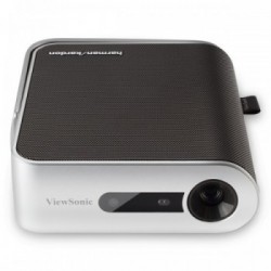 Viewsonic M1+ videoproiettore Proiettore portatile 300 ANSI lumen DLP WVGA (854x480) Nero, Argento