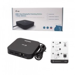 i-tec USB-C Dual Display Docking Station with Power Delivery 100 W