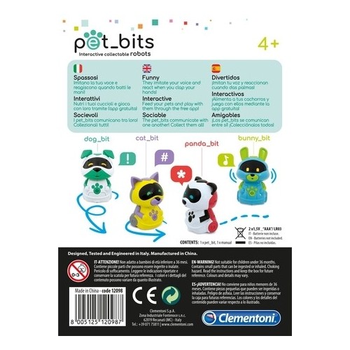 Clementoni Cat Bit giocattolo interattivo