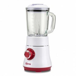 Girmi FR23 0,6 L Frullatore da tavolo Rosso, Trasparente, Bianco 300 W