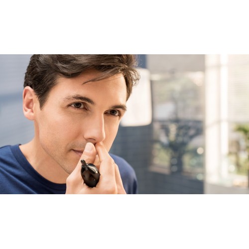 Philips Rifinitore per peli di naso, orecchie e...