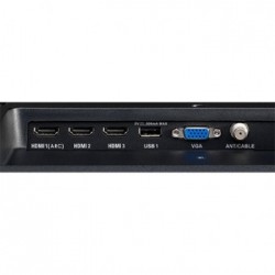 NEC MultiSync E657Q Pannello piatto per segnaletica digitale 165,1 cm (65") LED 4K Ultra HD Nero