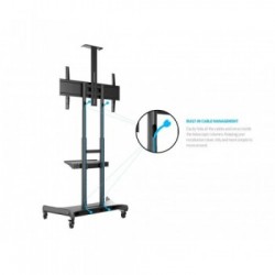 Multibrackets 4627 Supporto per display espositivi 2,03 m (80") Nero