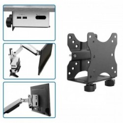 StarTech.com Supporto VESA per thin client - Montaggio sotto scrivania con staffa VESA