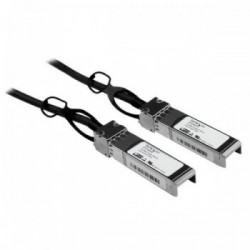 StarTech.com Cisco SFP-H10GB-CU1M Compatible SFP+ 10-Gigabit Ethernet (10GbE) Passive Direct-Attach Twinax Cable - 1 m
