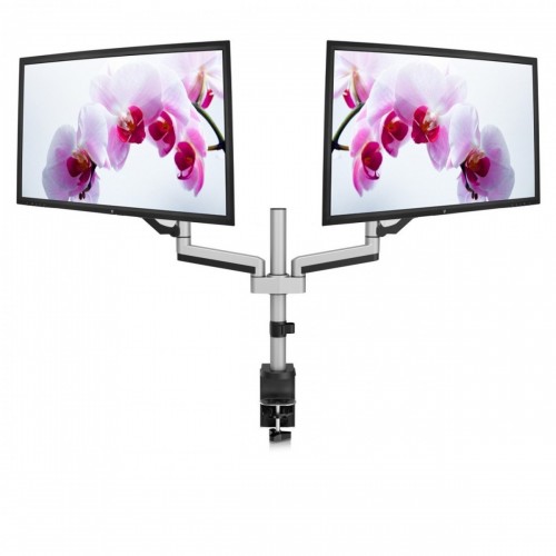 V7 Doppia staffa monitor con regolazione a...