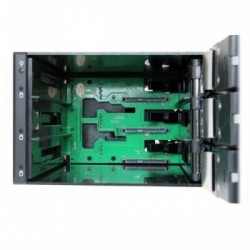 StarTech.com Scheda backplane per rack portatili hot-swap trayless in alluminio 3 alloggiamenti per SAS II/SATA III 3,5"- HDD 6