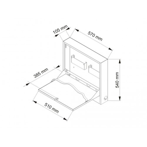 Multibrackets 0419 custodia di sicurezza per PC...