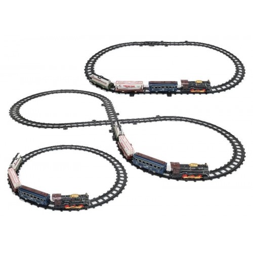 TRENO B/O C/L/S/FUMO/VAGONI MERCE ROTAIE 21PZ