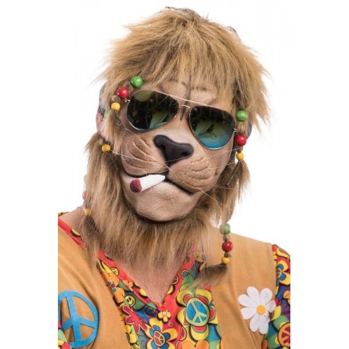 Carnival Toys Maschera Leone Hippie In Lattice...