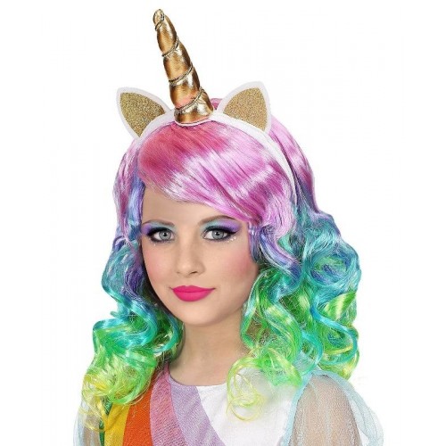 WIDMANN Parrucca E Cerchietto Unicorno In Scatola