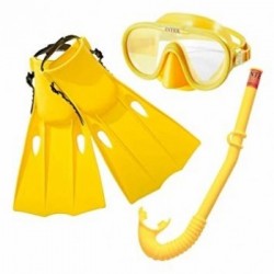 Intex 55655 kit da nuoto Giallo Bambino