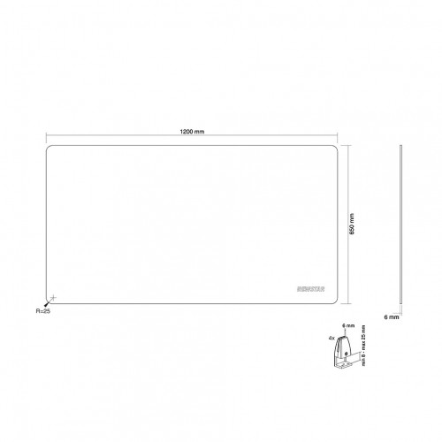 Newstar Schermo trasparente