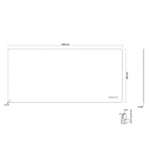 Newstar Schermo trasparente