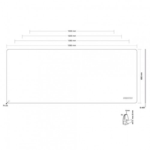 Newstar Schermo trasparente