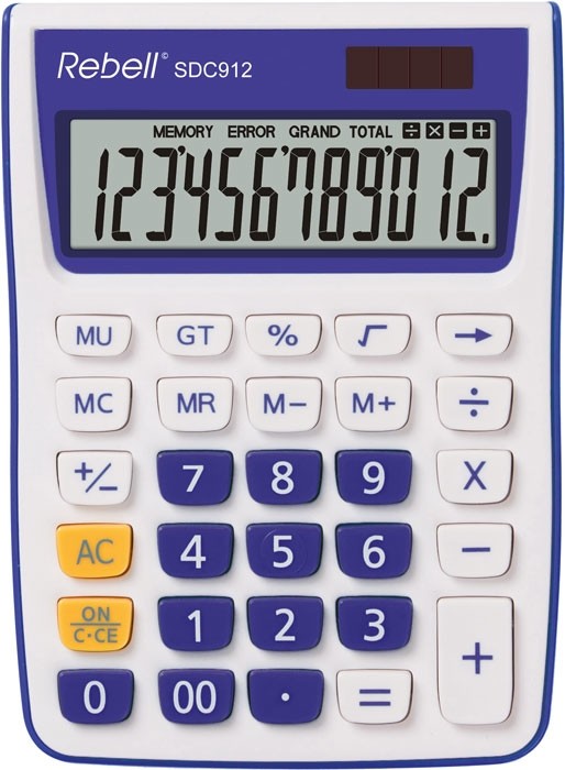 Rebell SDC912 calcolatrice Desktop Calcolatrice di base Viola